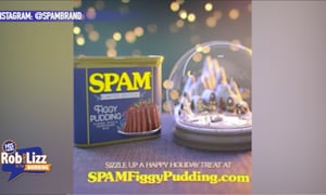 SPAM Figgy Pudding
