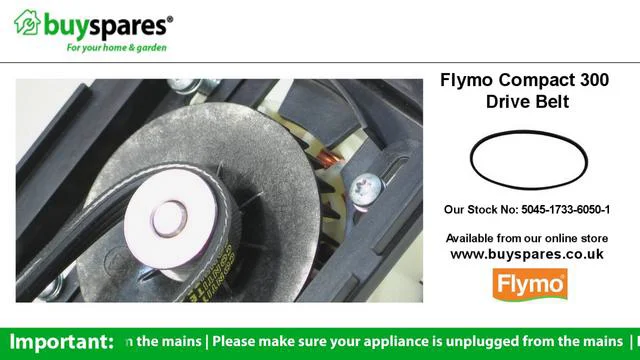 Flymo compact deals 300