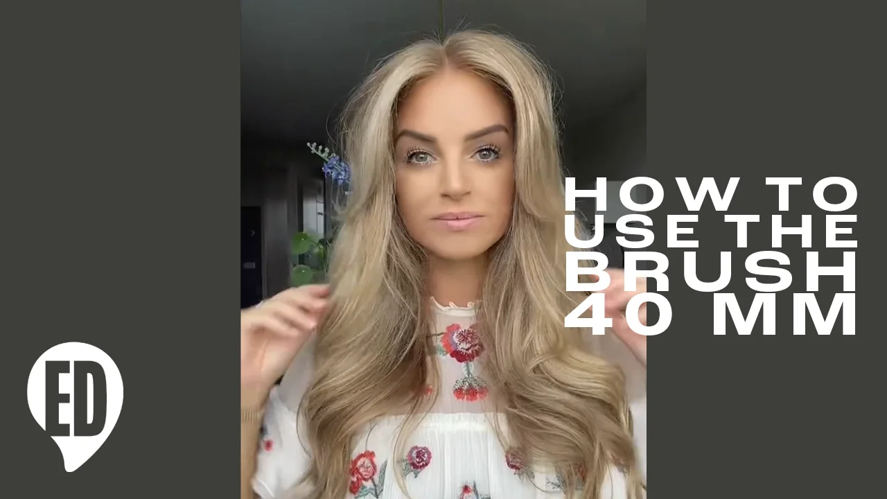 HOW TO USE BRUSH 40 MM | @evrydayhair on Vimeo