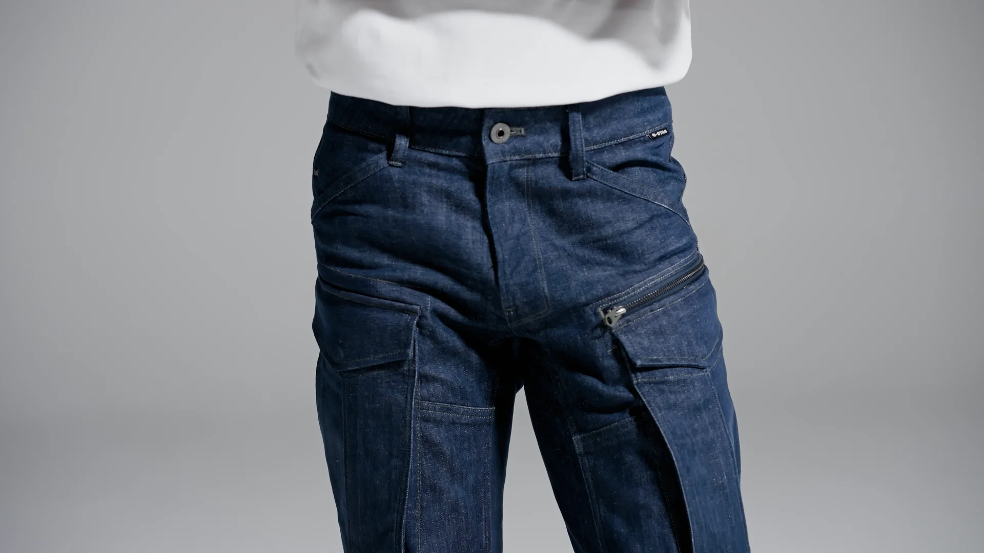 Rovic Zip 3D Regular Tapered Pants | Dark blue | G-STAR® US