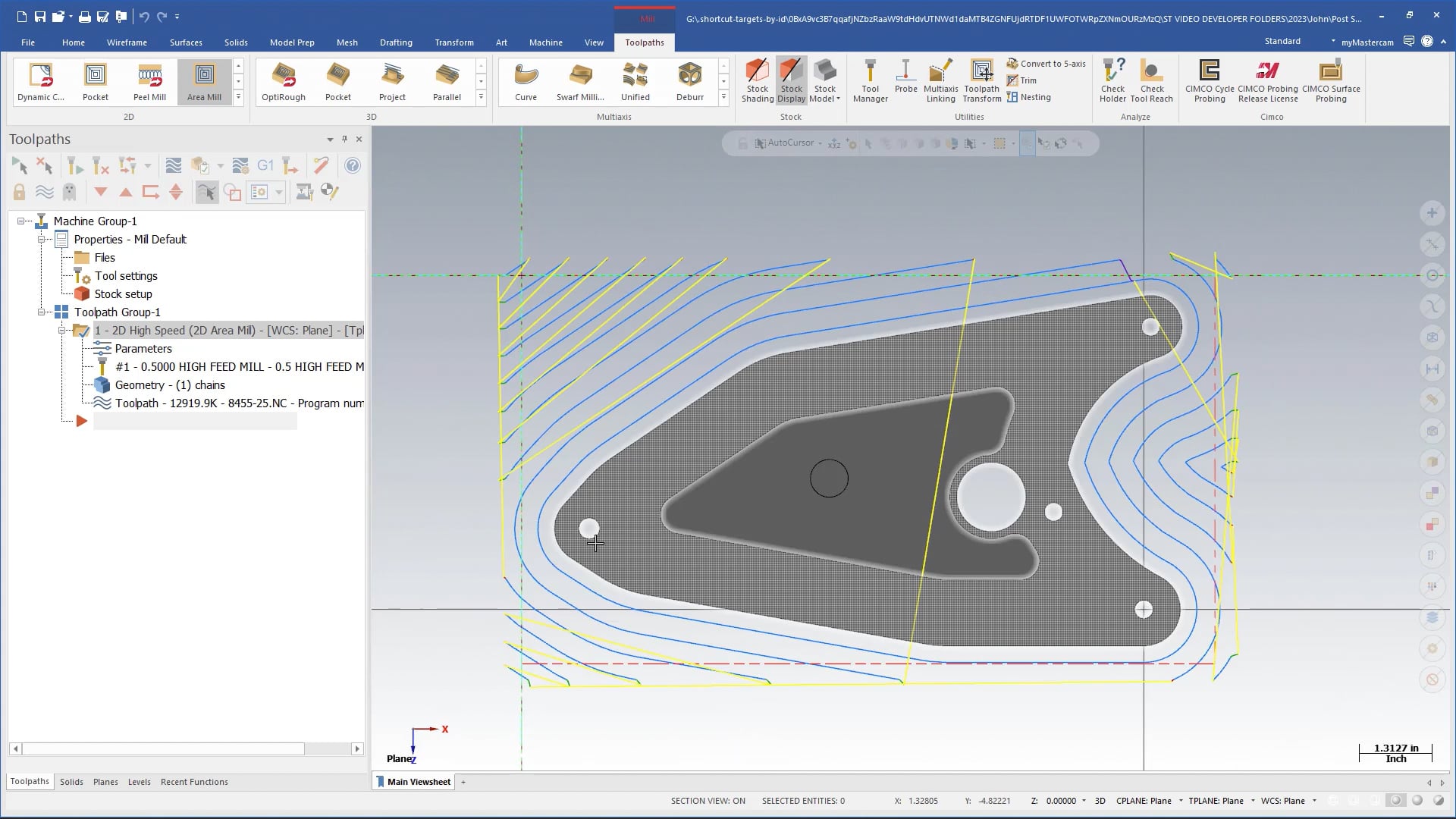 2D HST & Dynamic Toolpaths