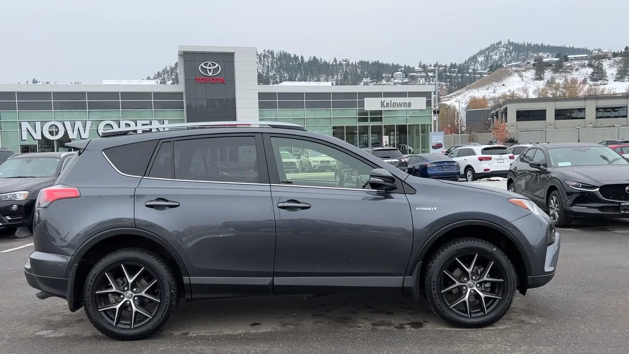 Grey 2018 Toyota RAV4 Hybrid SE AWD Satellite Radio Heated Seats ...