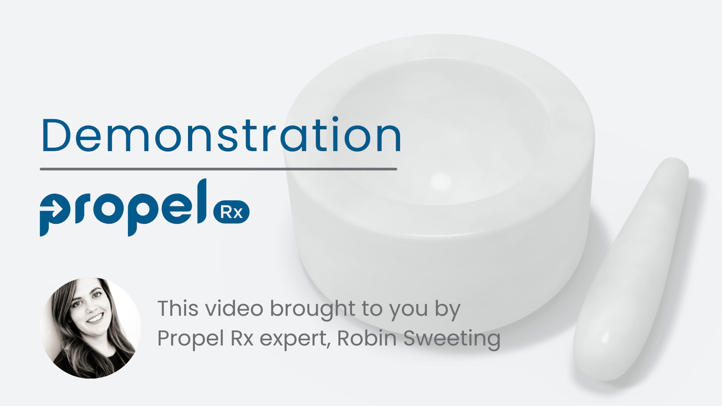 Propel Rx Demonstration | Videos & Movies on Vimeo