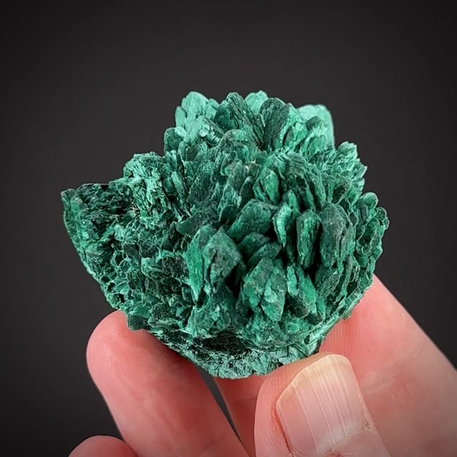 Malachite after Azurite