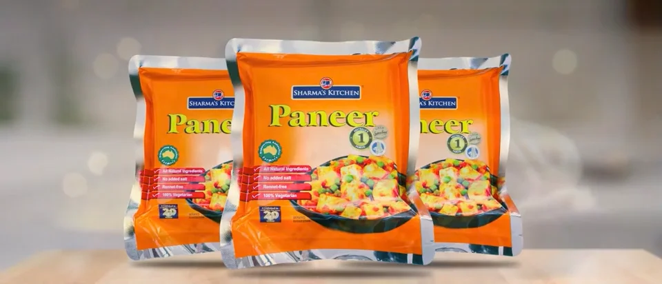 Sharma's Kitchen web banner short on Vimeo