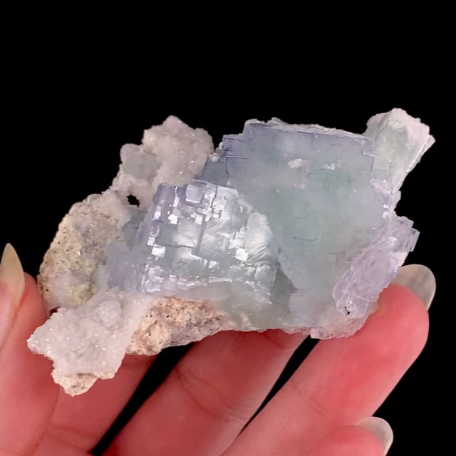 Fluorite with Quartz (2021 find)