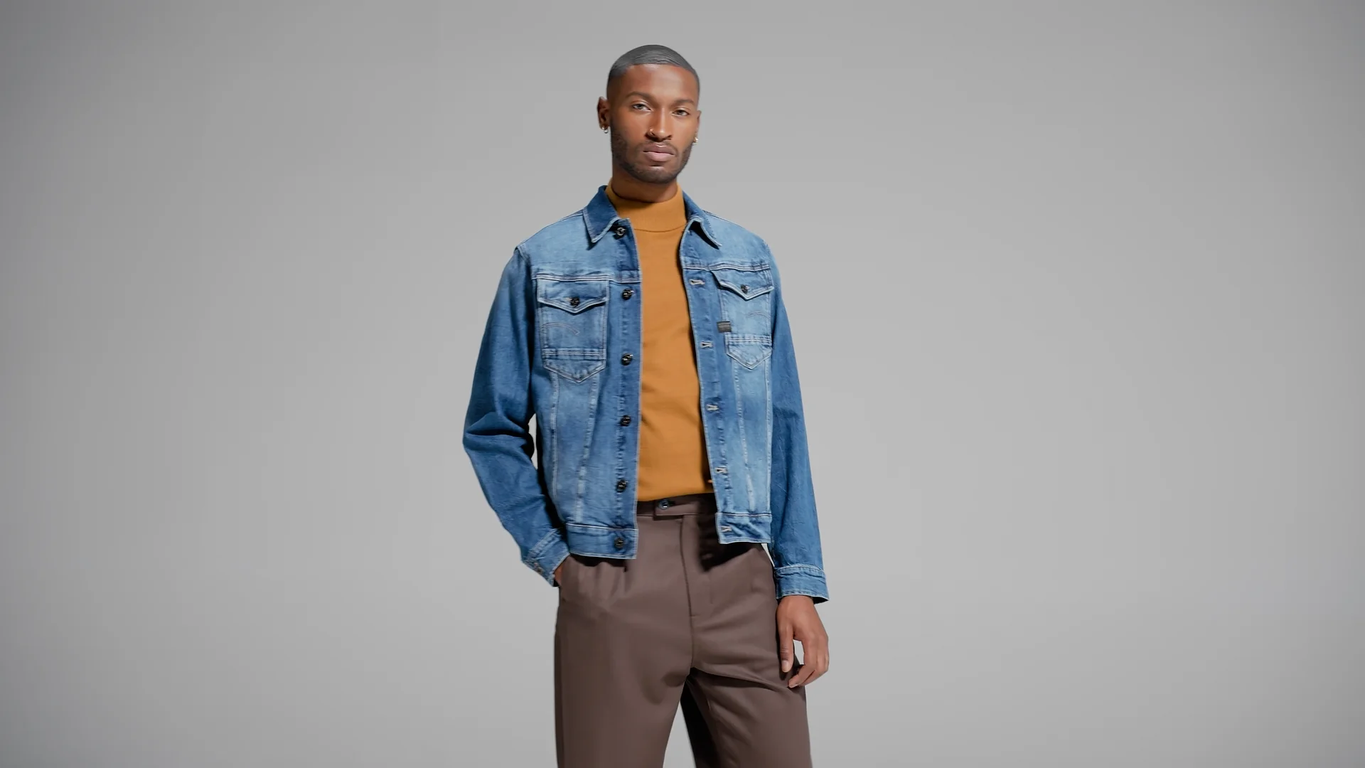 Unisex Arc 3D Jacket | Medium blue | G-STAR® US