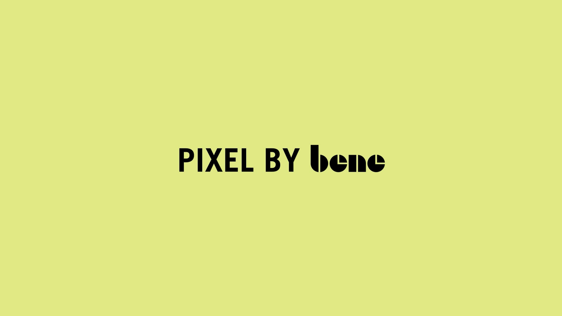 Pixel by Bene voor Alvero site