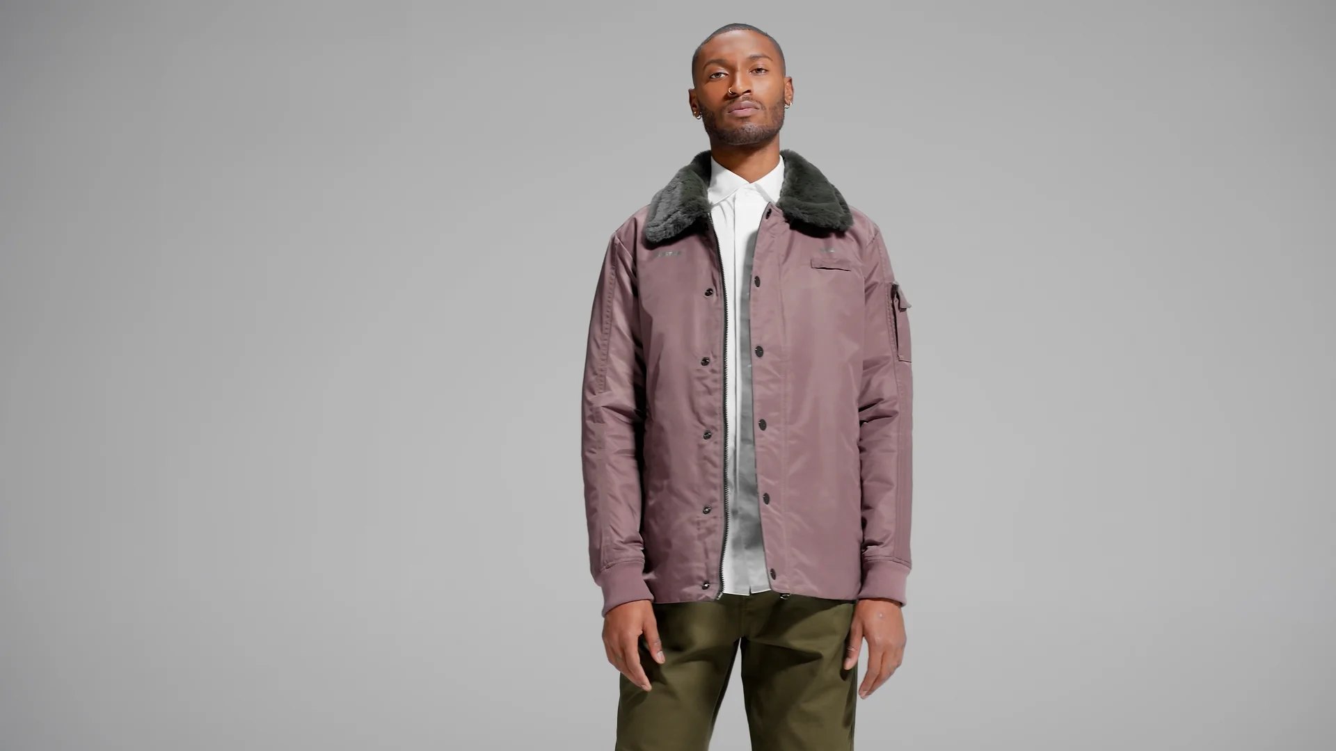 Unisex Field Liner Jacket | Purple | G-STAR® US