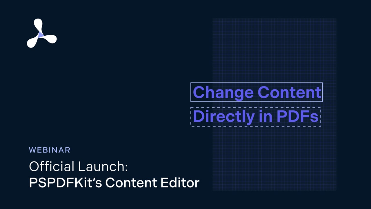 Official launch: Nutrient's Content Editor