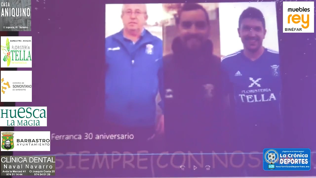 VÍDEO 30 ANIVERSARIO, DEL FÚTBOL EN LA PEÑA FERRANCA (Las Imágenes de una Gran Historia 1992-2022) Edición: Santi Gilaberte