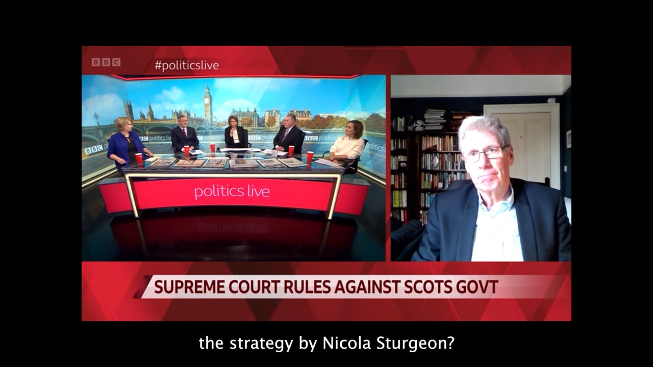 John Nicolson MP defends Supreme Court strategy on BBC Politics Live