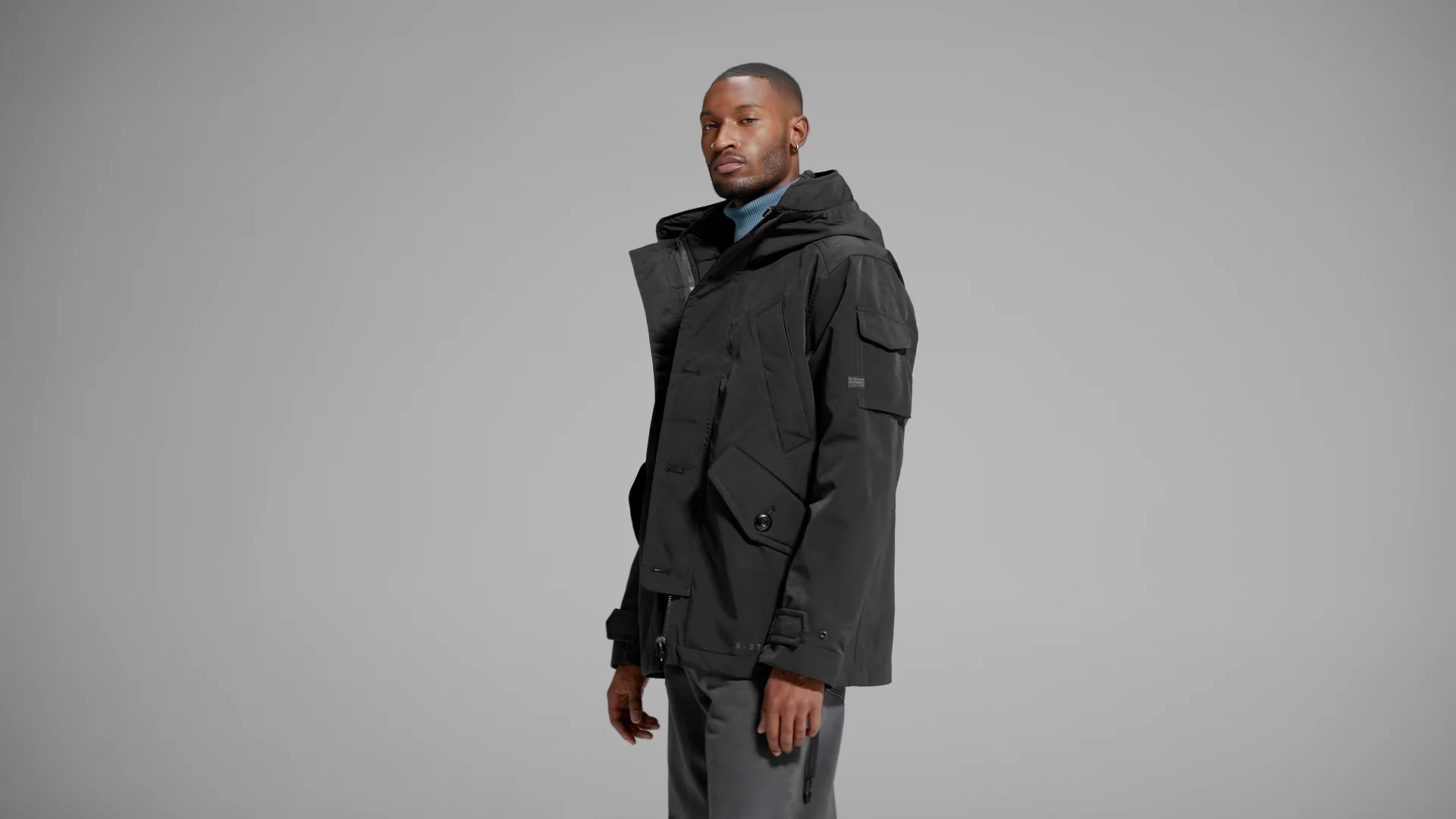 2-In-1 Adaptable Vodan Jacket | Black | G-STAR® US