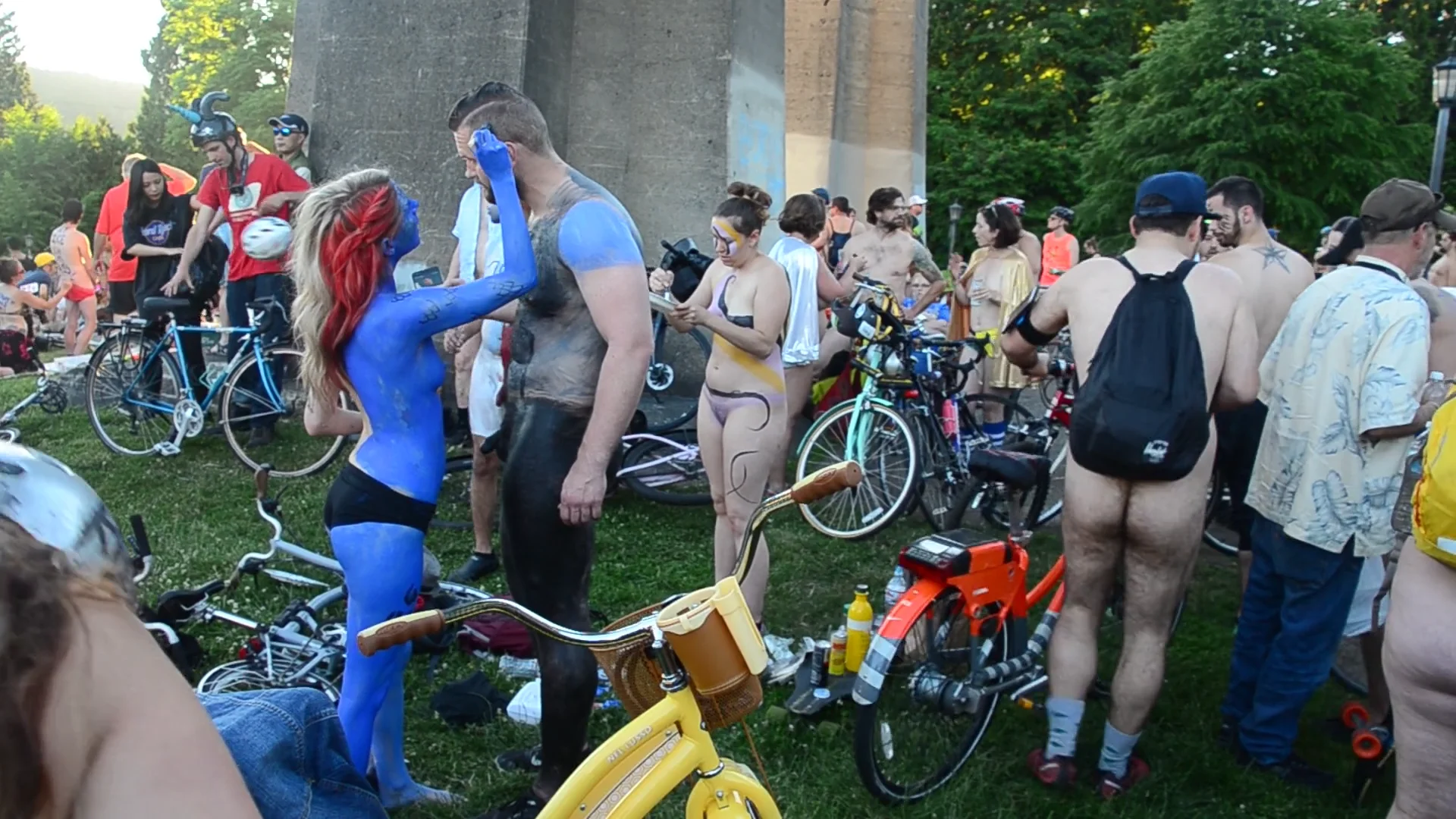 World Naked Bike Ride 1