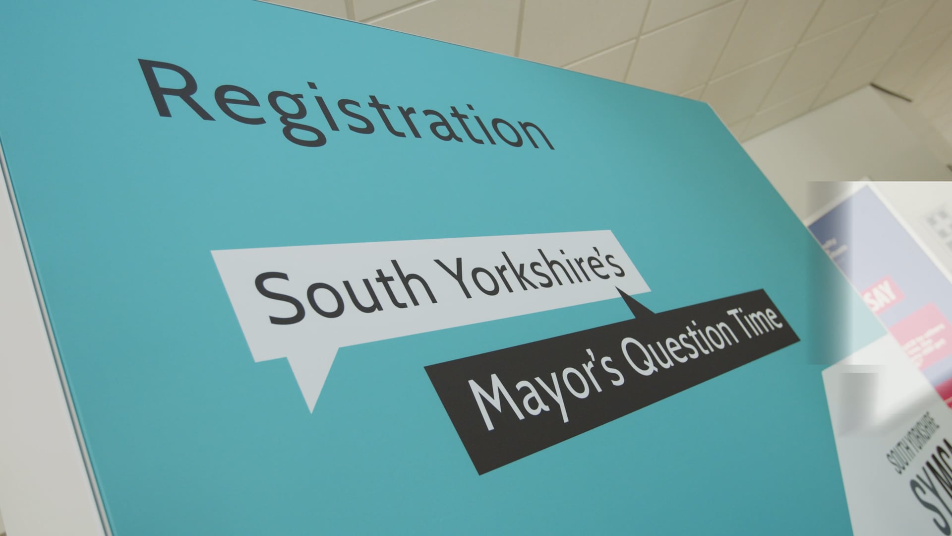 SOUTH YORKSHIRE MAYOR'S QUESTION TIME