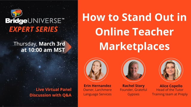 How to Stand Out in Online Teacher Marketplaces!