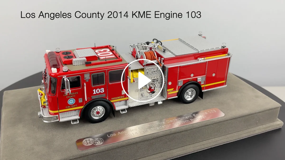 Los Angeles County 2014 KME Engine 103 on Vimeo
