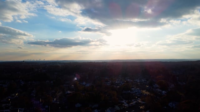 Sunset Over Peabody, MA