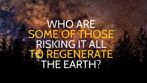 Giving Thanks for Those on the Regenerative Path Who Don't Stop Believing 