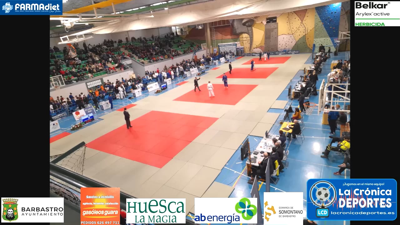 BARBASTRO CAPITAL NACIONAL DEL JUDO (La ciudad del vero acogió del 18 al 20 de noviembre, la Copa A de España de Judo Infantil y Cadete. Con la participación de 800 deportistas, en la que Aragón se posiciona como una de las potencias de este deporte)
