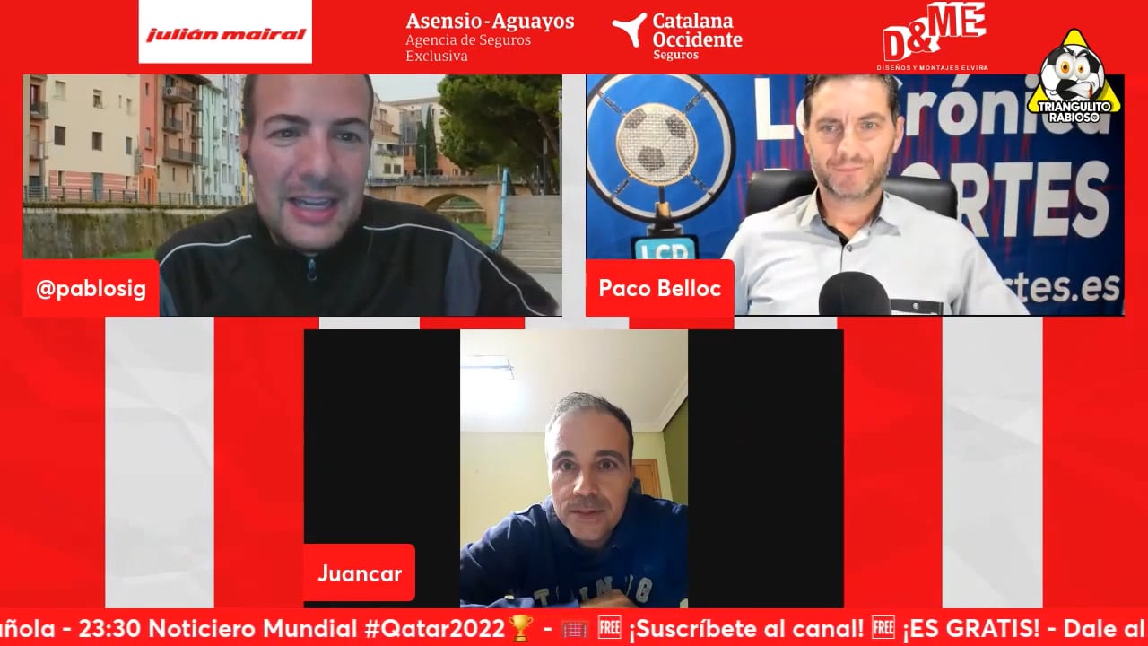 (Jornada 11 - 3ª División) TERTULIA UD BARBASTRO Fuente: Canal YouTube El Triangulito Rabioso