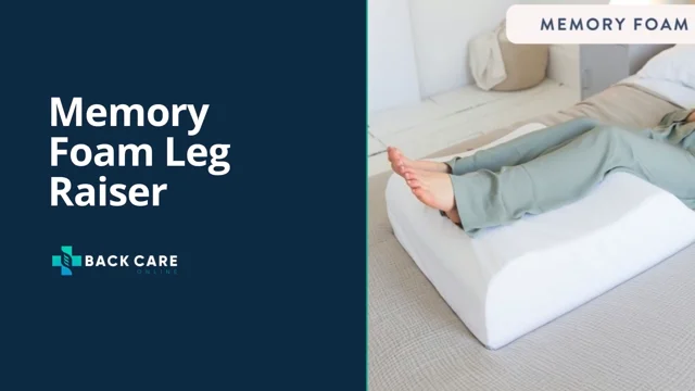 Memory foam clearance leg support pillow