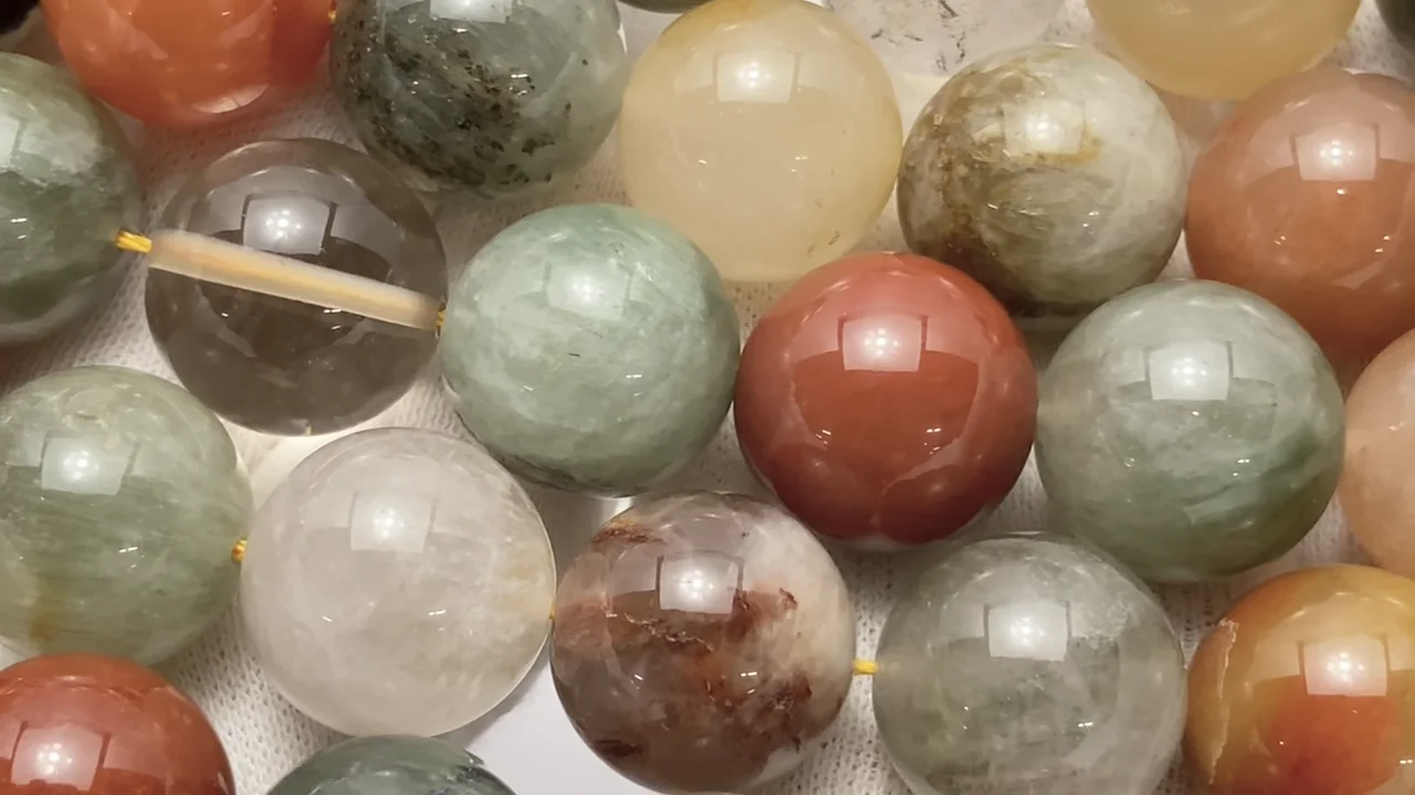 マルチカラー ルチルクォーツ 【和名・針水晶｜産地・ブラジル