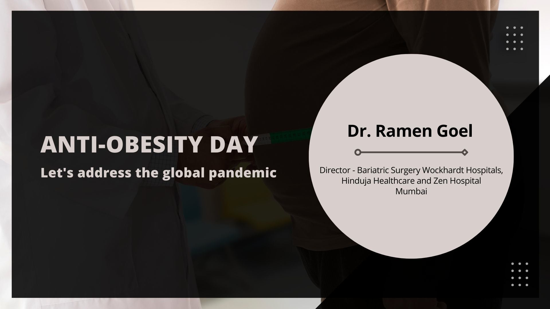 Anti-obesity Day: 26 November