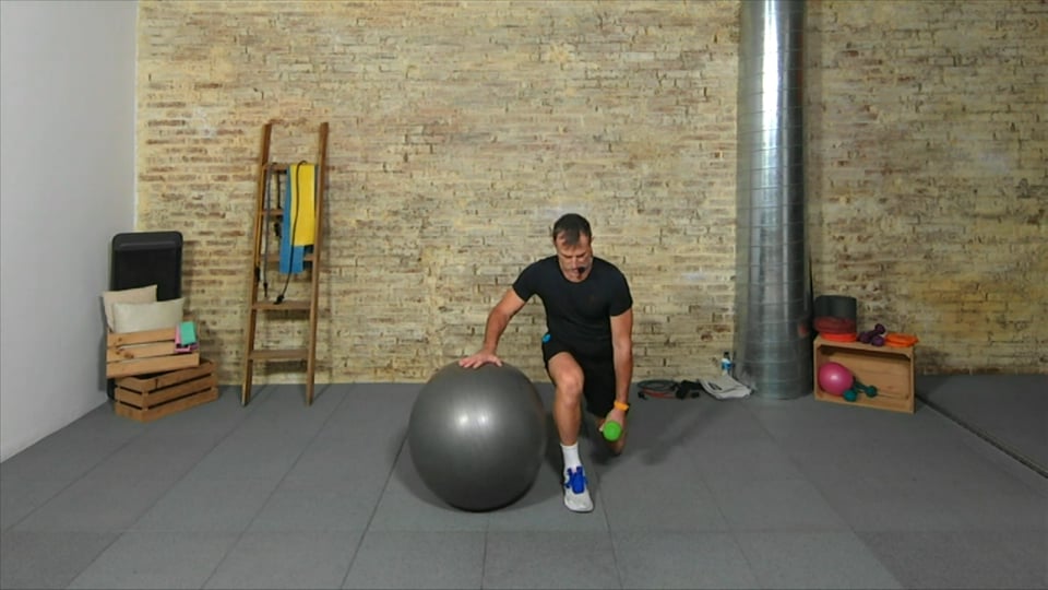 Hombros y piernas fuertes