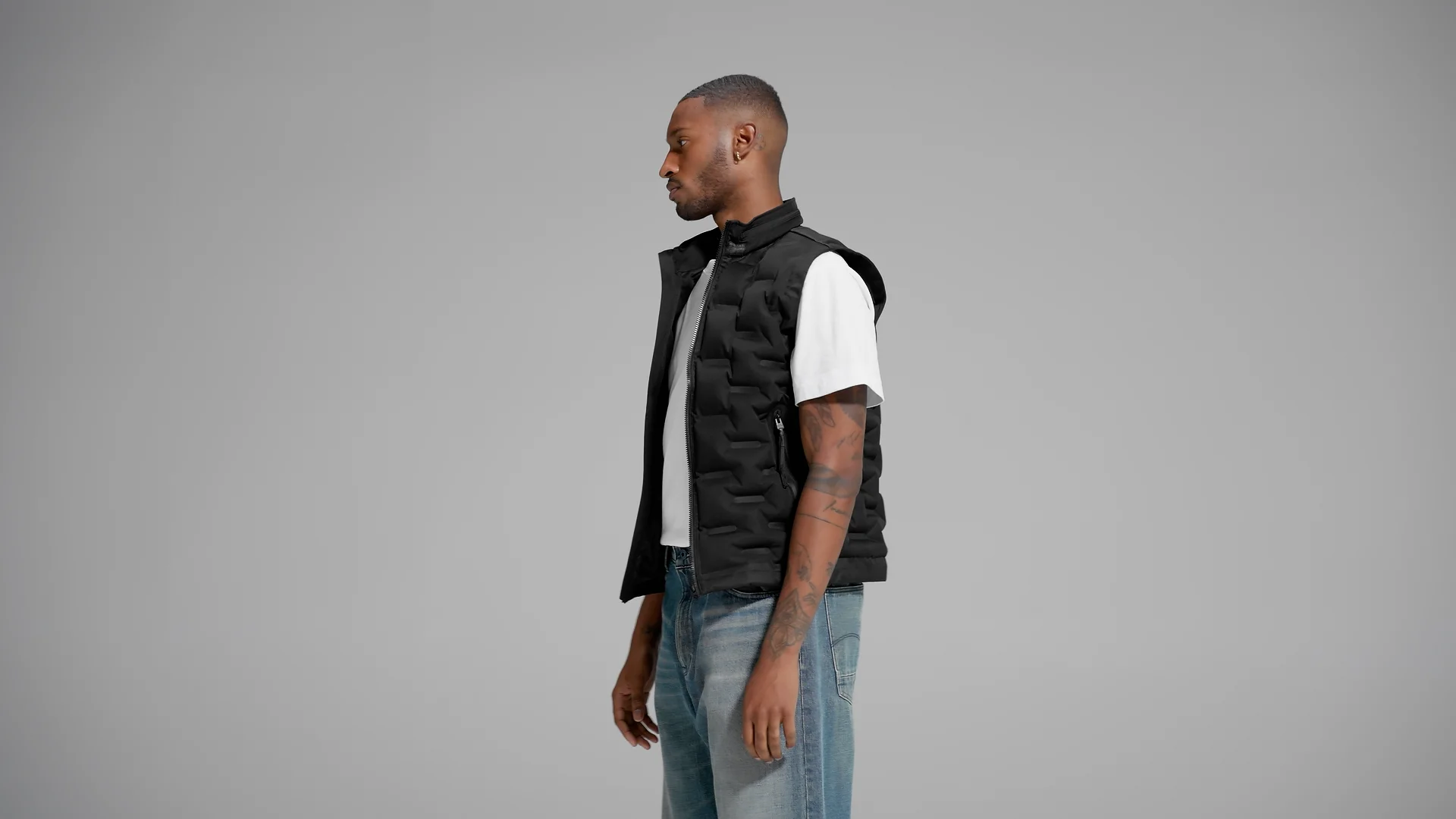 3D Inflatable Body Warmer | ブラック | G-STAR® JP