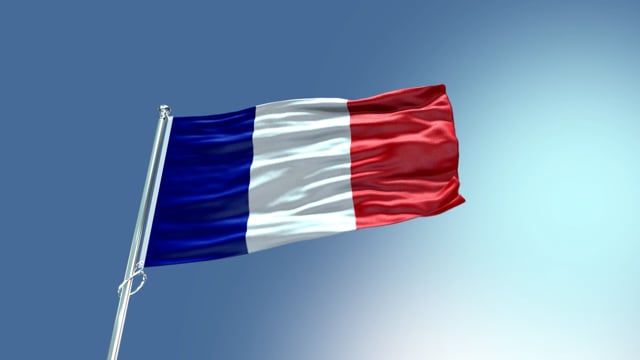Lá cờ Pháp rực rỡ và đầy tinh thần tự do, bình đẳng, và nghĩa trang trọng đang được trưng bày trong hình ảnh. Điều đó cho phép chúng ta nhớ đến một sự kiện tuyệt vời và sống động của lịch sử, đồng thời tôn vinh nỗ lực của người dân Pháp để bảo vệ những giá trị quốc tế.