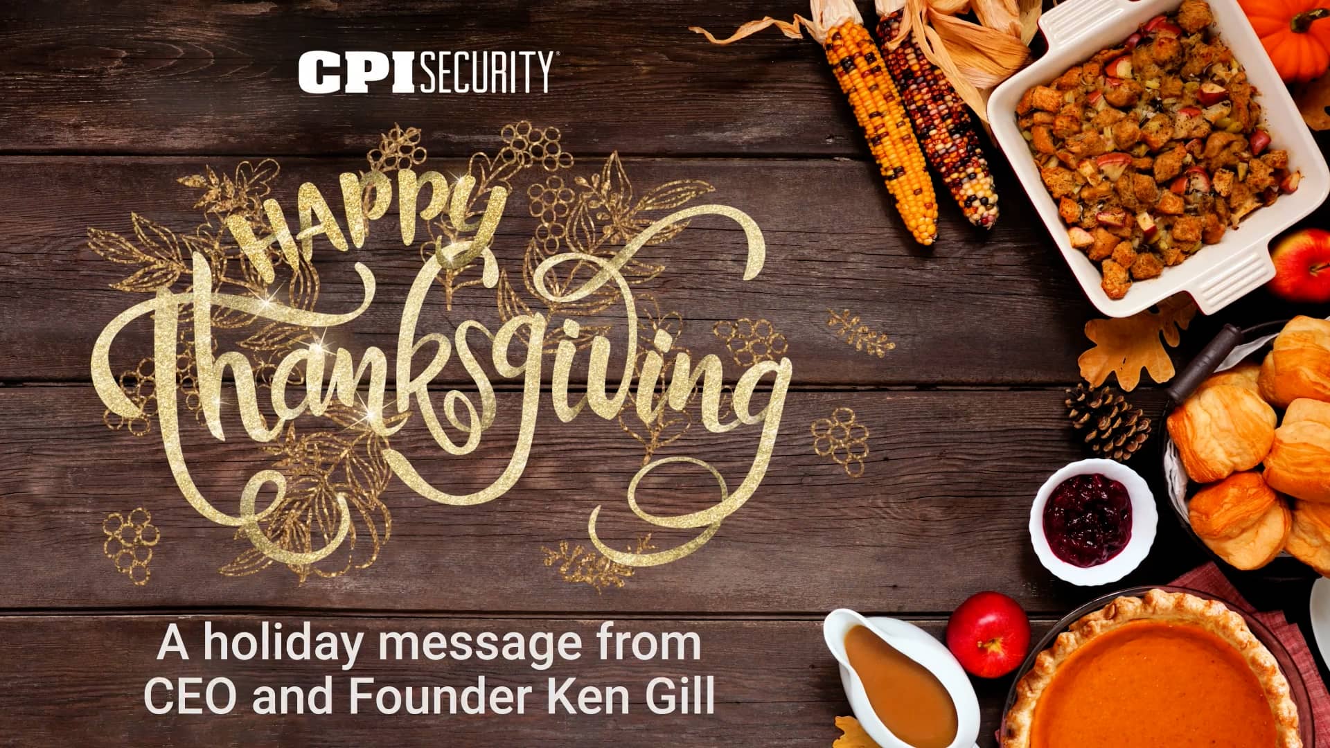 Thanksgiving Message from CEO Ken Gill 2022 on Vimeo