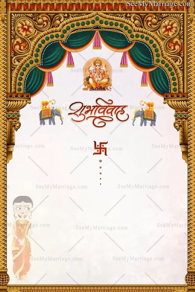 Marathi Wedding Sign as Marathi Wedding Welcome (Instant Download) 