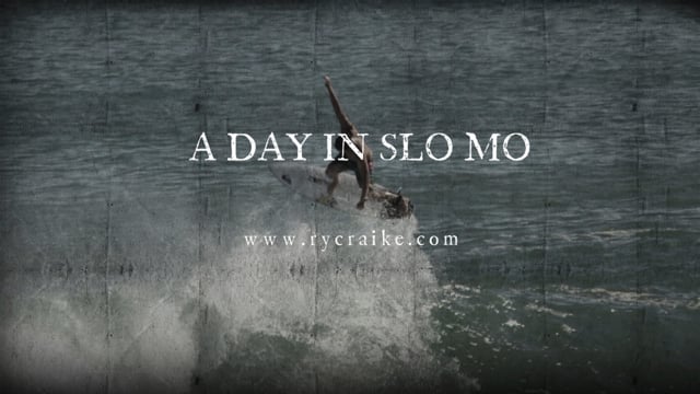 A DAY IN SLO MO from Tom Jennings