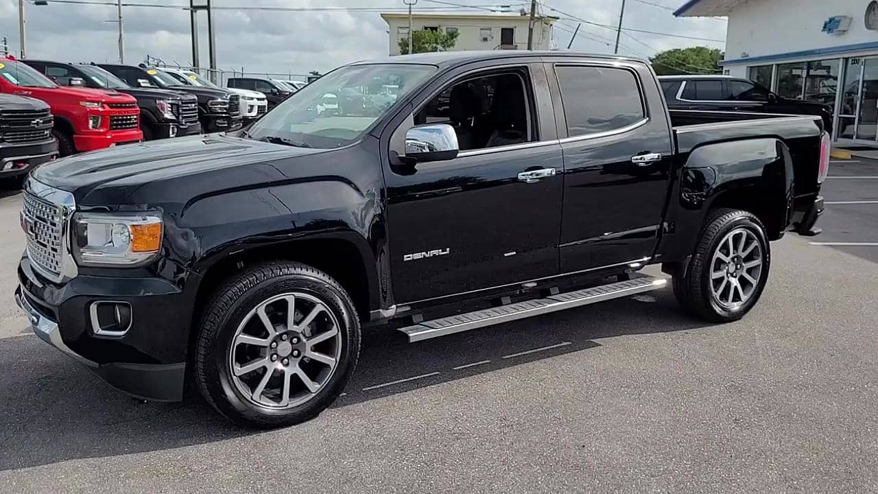 USED 2020 GMC CANYON 4WD Crew Cab 128" Denali at Belle Glade Chevrolet
