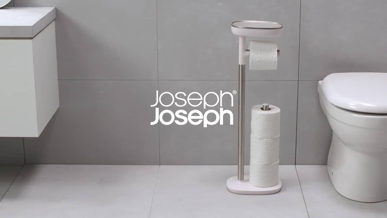 Joseph Joseph EasyStore™ Toilet Paper Holder 70518 on Vimeo