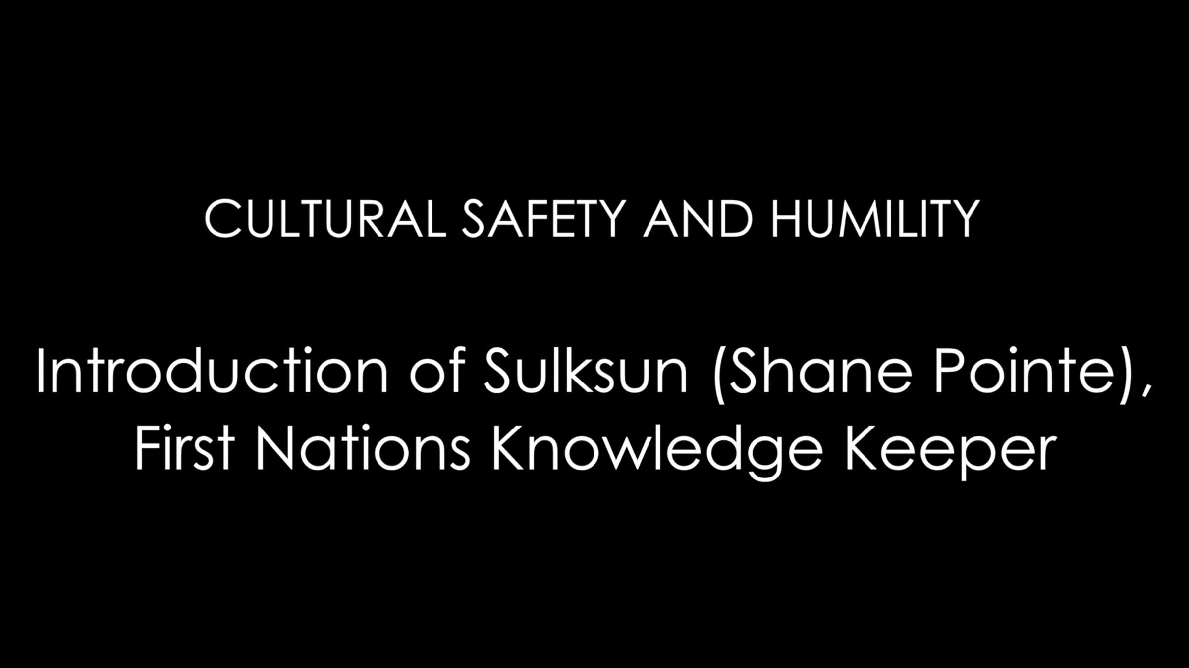 An Introduction to Sulksun (Shane Pointe) | Videos & Movies on Vimeo