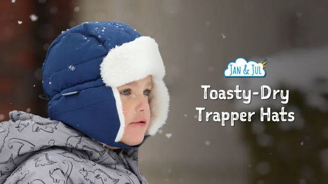 Kids Waterproof Thermal Trapper Hat