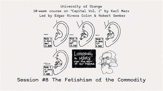 Listening to Marx Session #8 The Fetishism of the Commodity