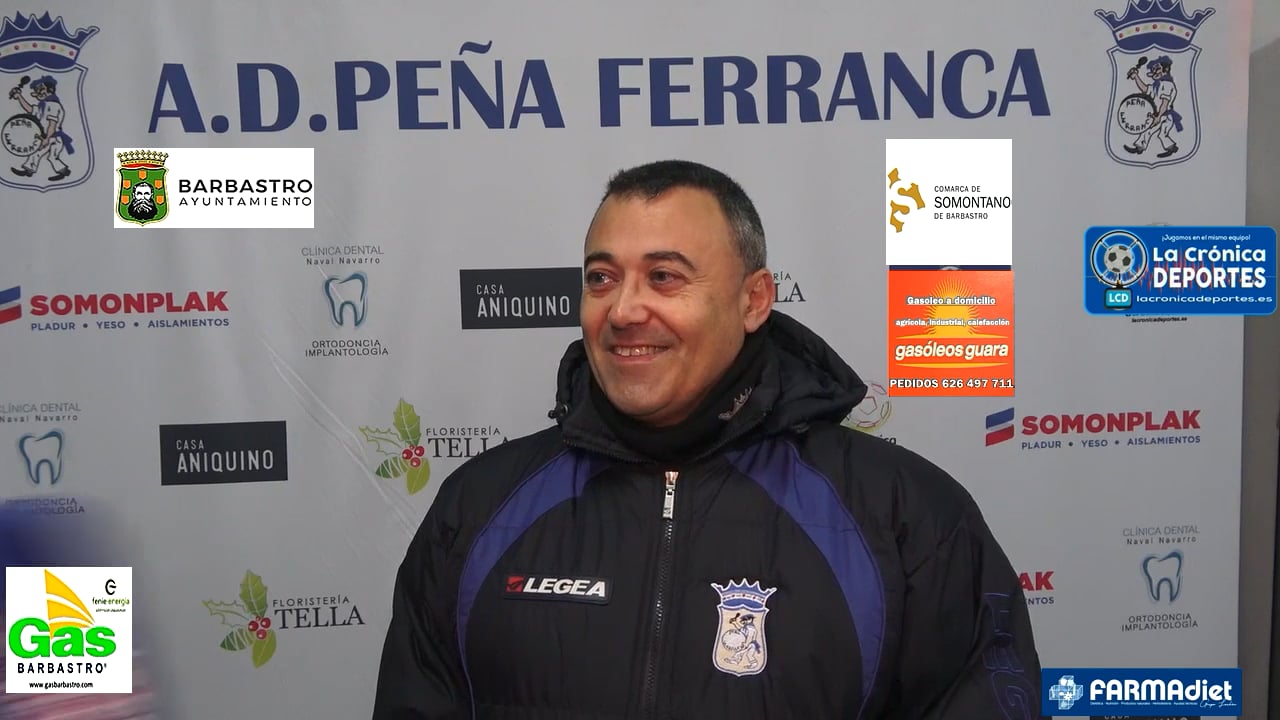 P. Ferranca Tella - UD Santalecina / Jornada 12 / 1ª Regional Gr 2 / JOSÉ LUIS BLÁZQUEZ "Previa del Próximo Partido y Balance de la Fiesta 30 Aniversario del Fútbol en la Peña Ferranca"
