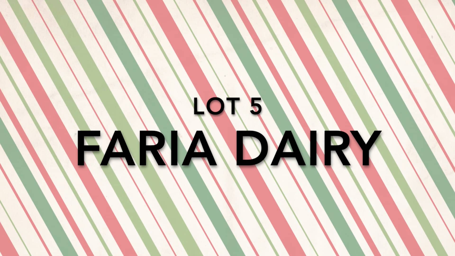 FARIA DAIRY LOT 5 on Vimeo