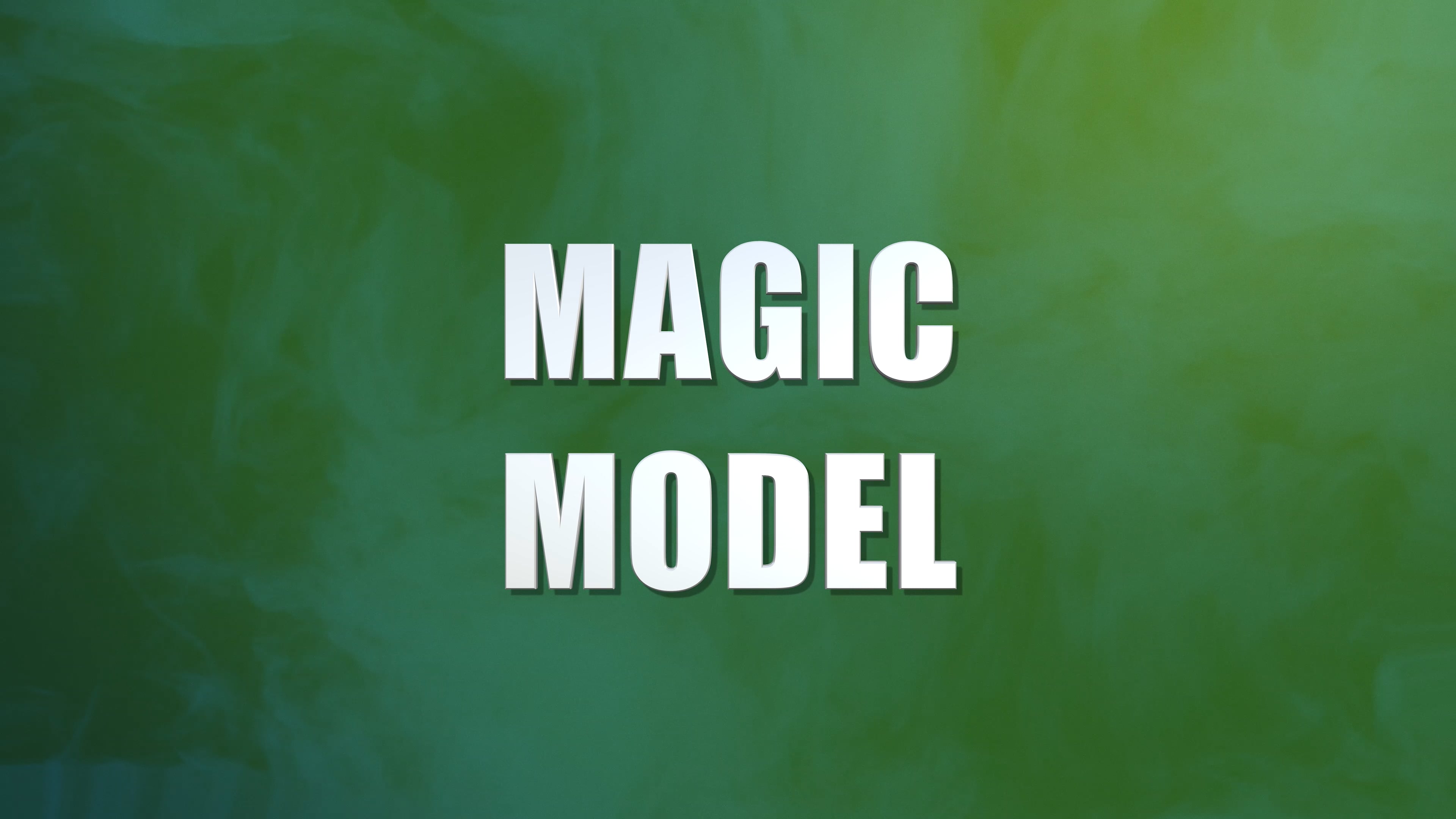 MAGIC MODEL PROMO VIDEO on Vimeo