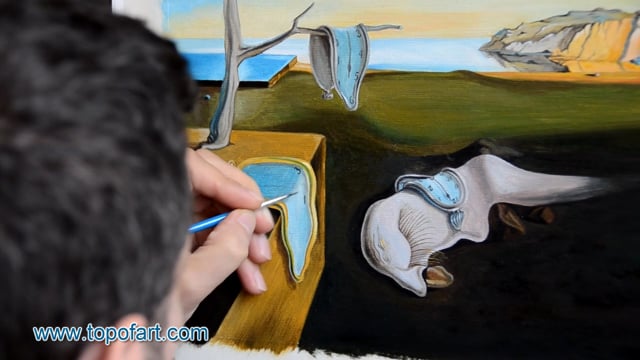 Dali | The Persistence of Memory | Painting Reproduction Video | TOPofART