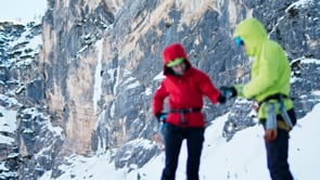 ICE CLIMBING | Stock Footage