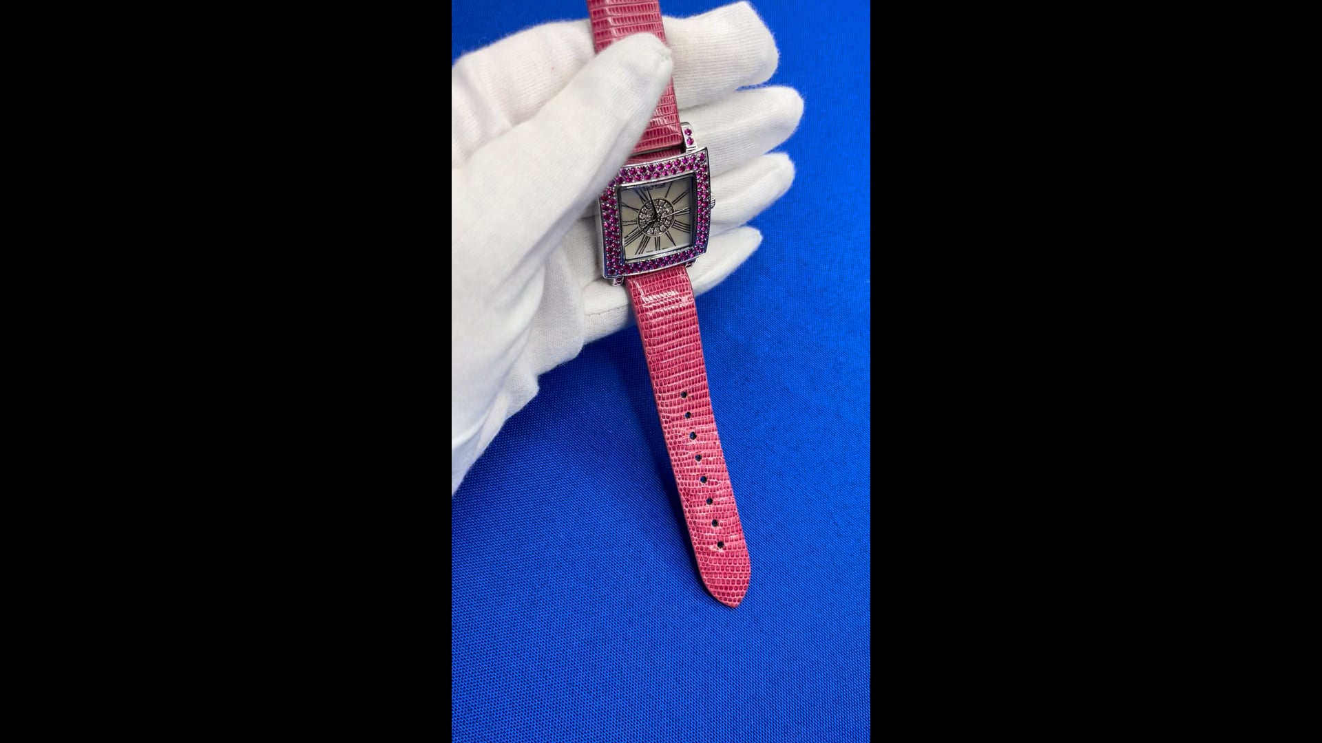 Pink Sapphire Diamond 3.37 Ct Unisex Luxury Watch Graff Graff White Gold, Diamond, Pink Sapphire Harmony  main image 2