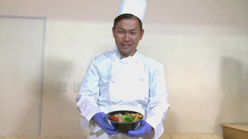 【ホークス ファンフェスティバル 2022】選手考案!! 中村晃が作る丼ぶりメニューは!? 2022年11月27日 福岡ソフトバンクホークス
