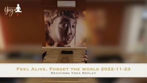 Reviving Yoga to feel alive and forget the world 2022-11-23
