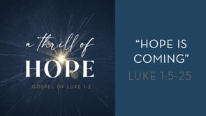 Hope Is Coming