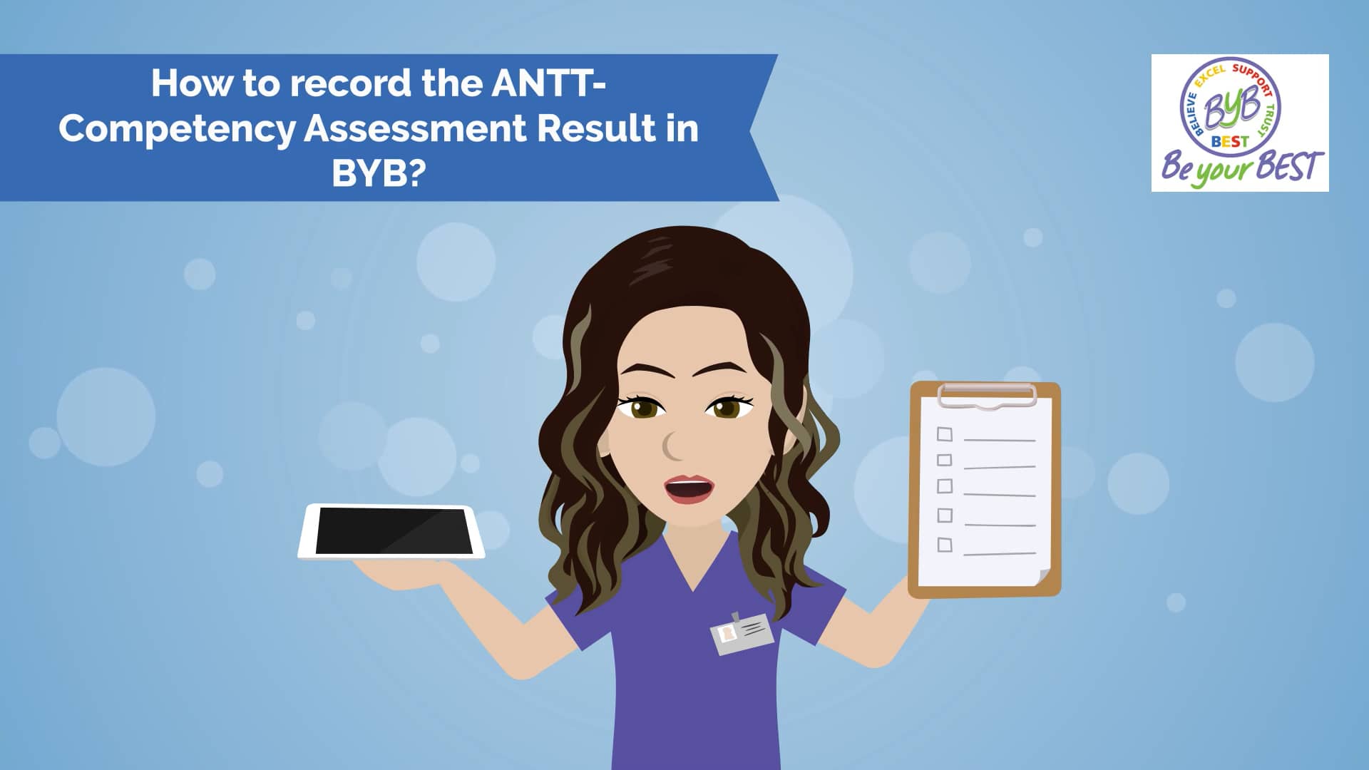 Upload of ANTT-CAT video instructions to BYB on Vimeo