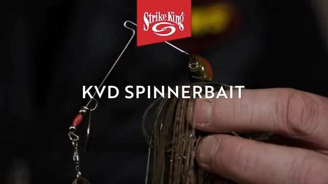Strike King KVD Spinnerbait Double Willow Bass Fishing Lure
